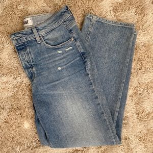Paige Noella Straight Leg Jeans